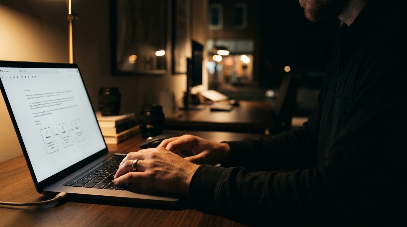 The 3-Touch Email Sequence for Following Up Without Being Pushy